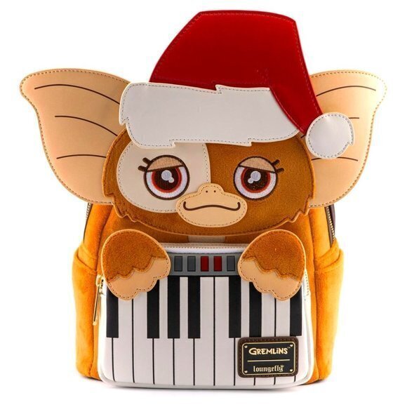 Loungefly Gremlins Gizmo Holiday Keyboard‎ Cosplay Mini Backpack - Picture 1 of 7
